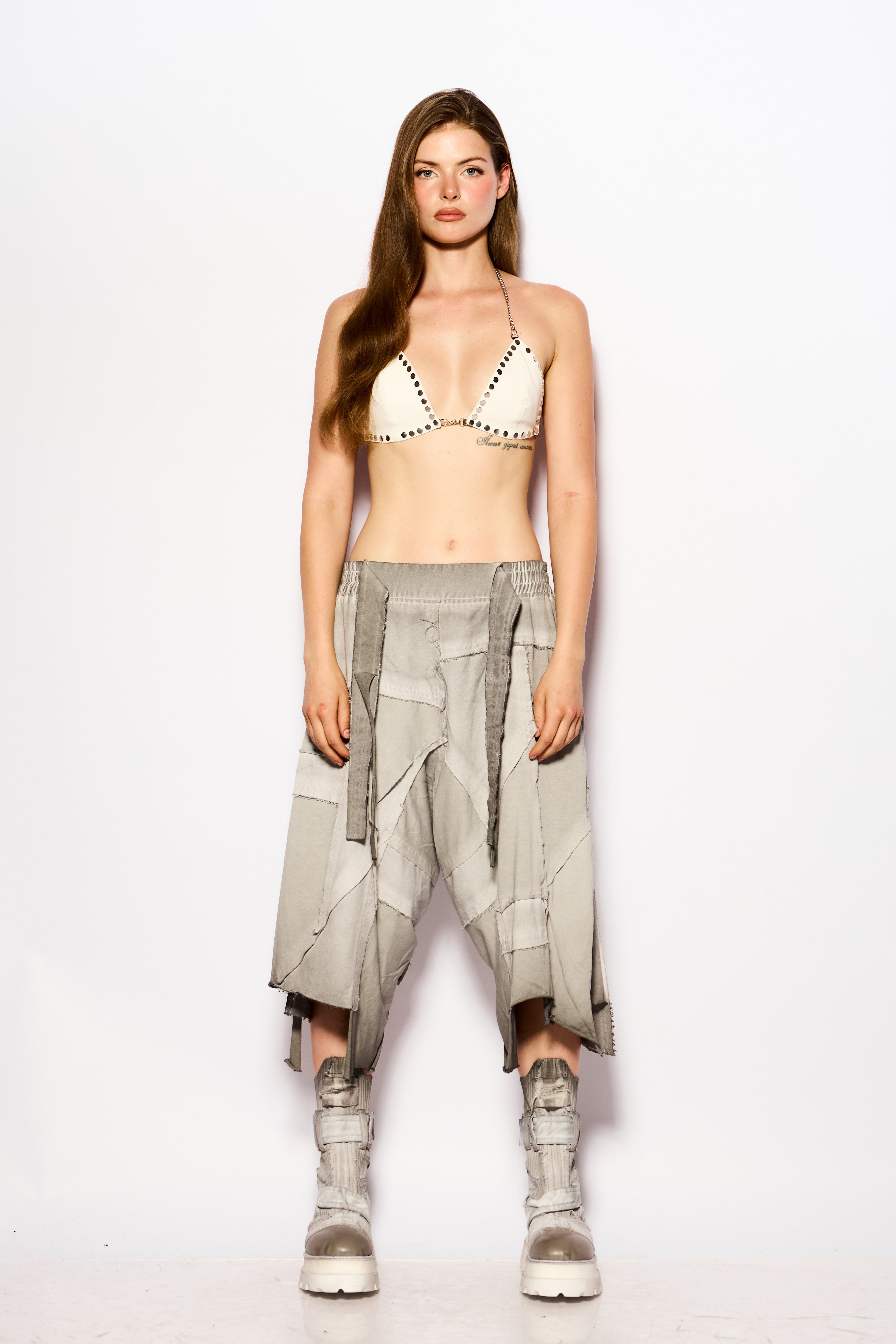 Gray APOCALYPSE asymmetric bermuda
