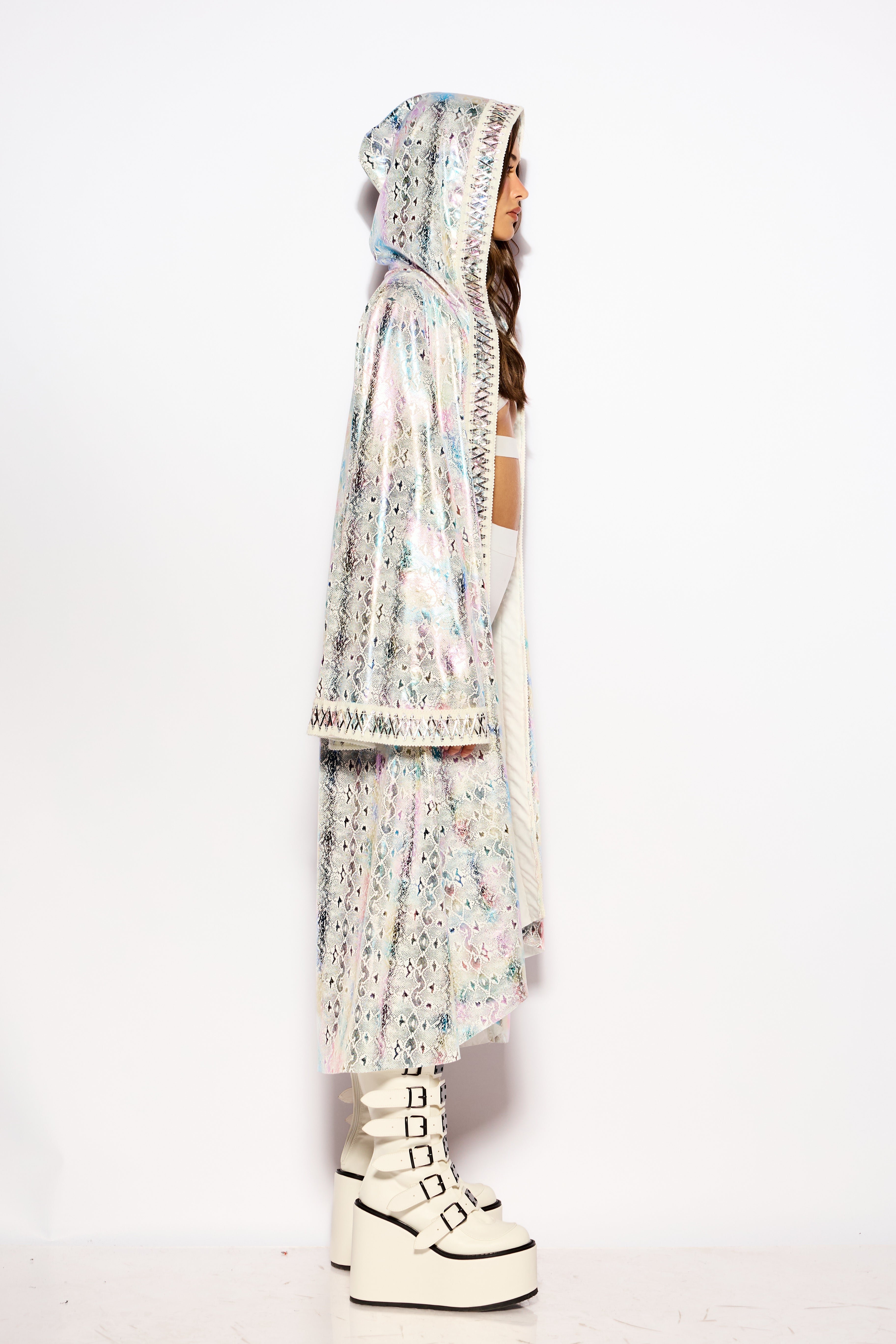White Prism kimono