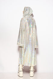 White Holografic kimono