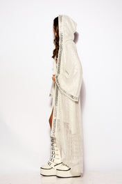 White Solaris kimono