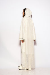 White Solaris kimono