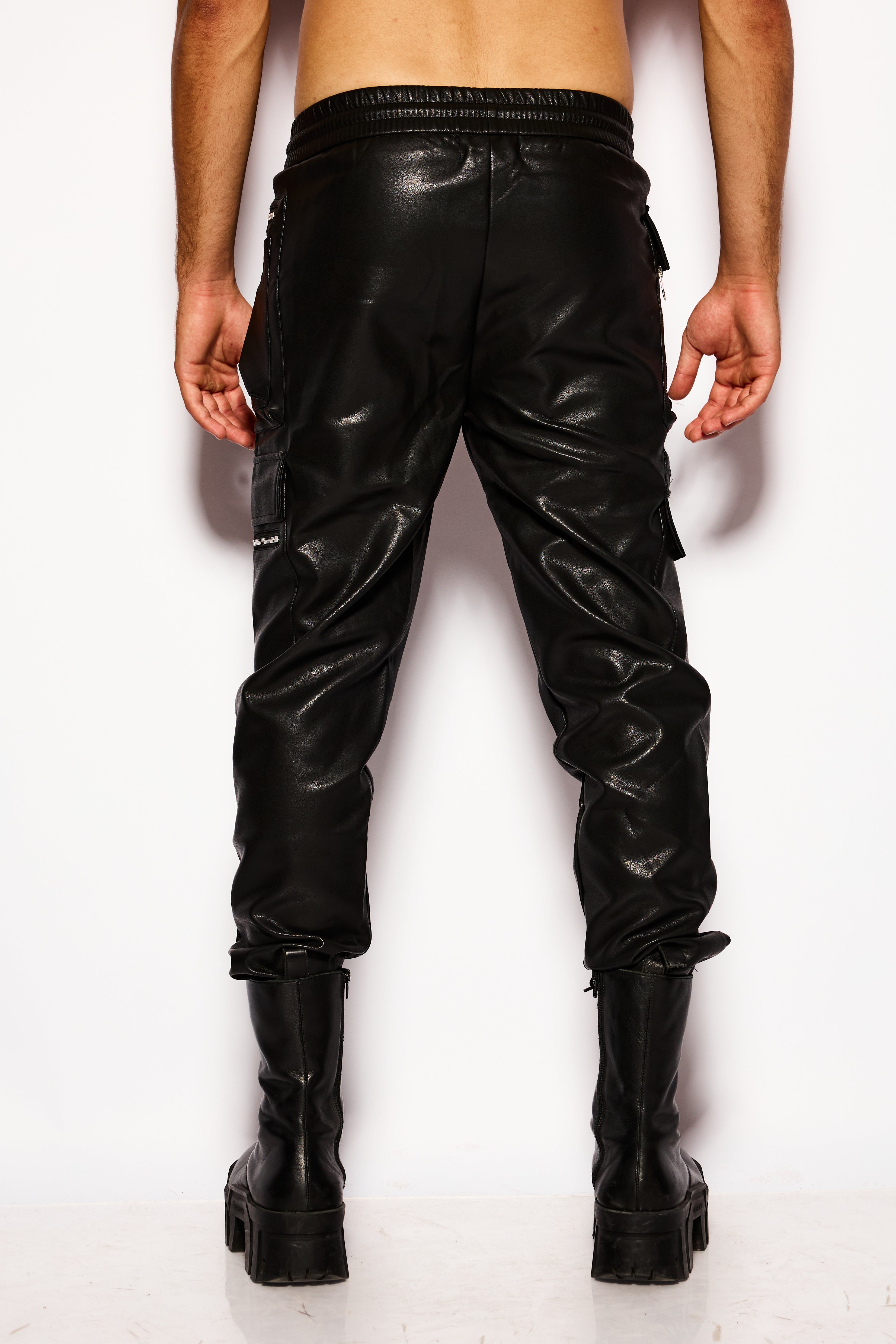 Multi-zip pants