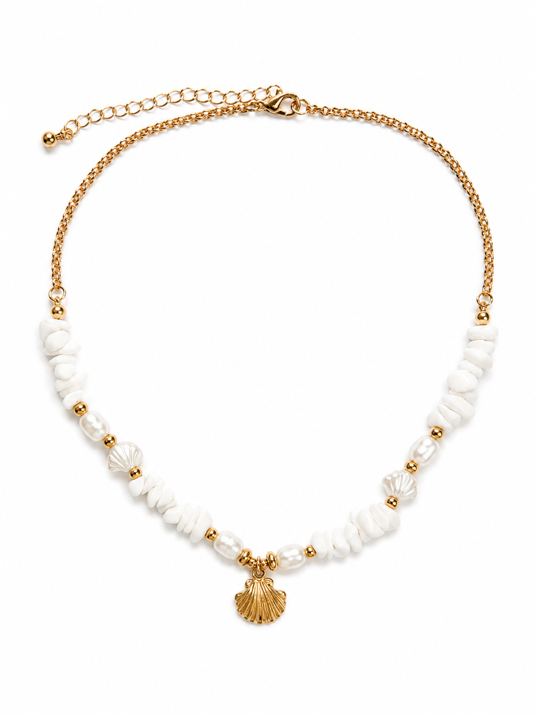 Golden Shell Necklace