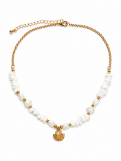 Golden Shell Necklace
