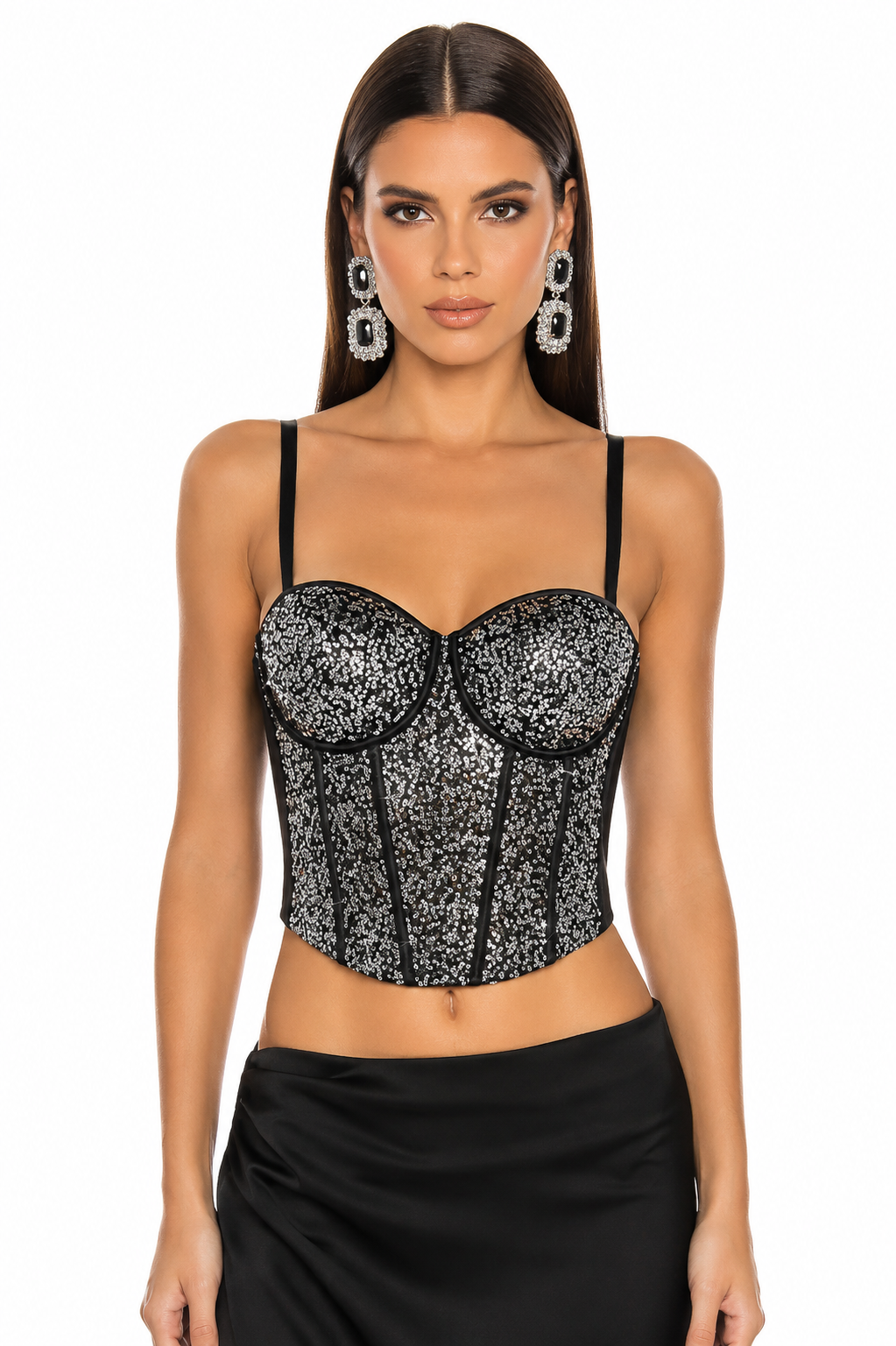 Noir Spark Bustier