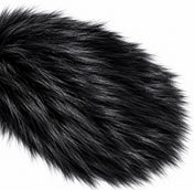 Black Luxe Faux Fur Scarf
