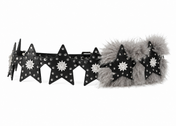 Star Faux Fur Belt