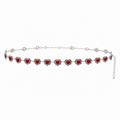 Ruby Heart Belt