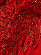 Red Swan Bodysuit