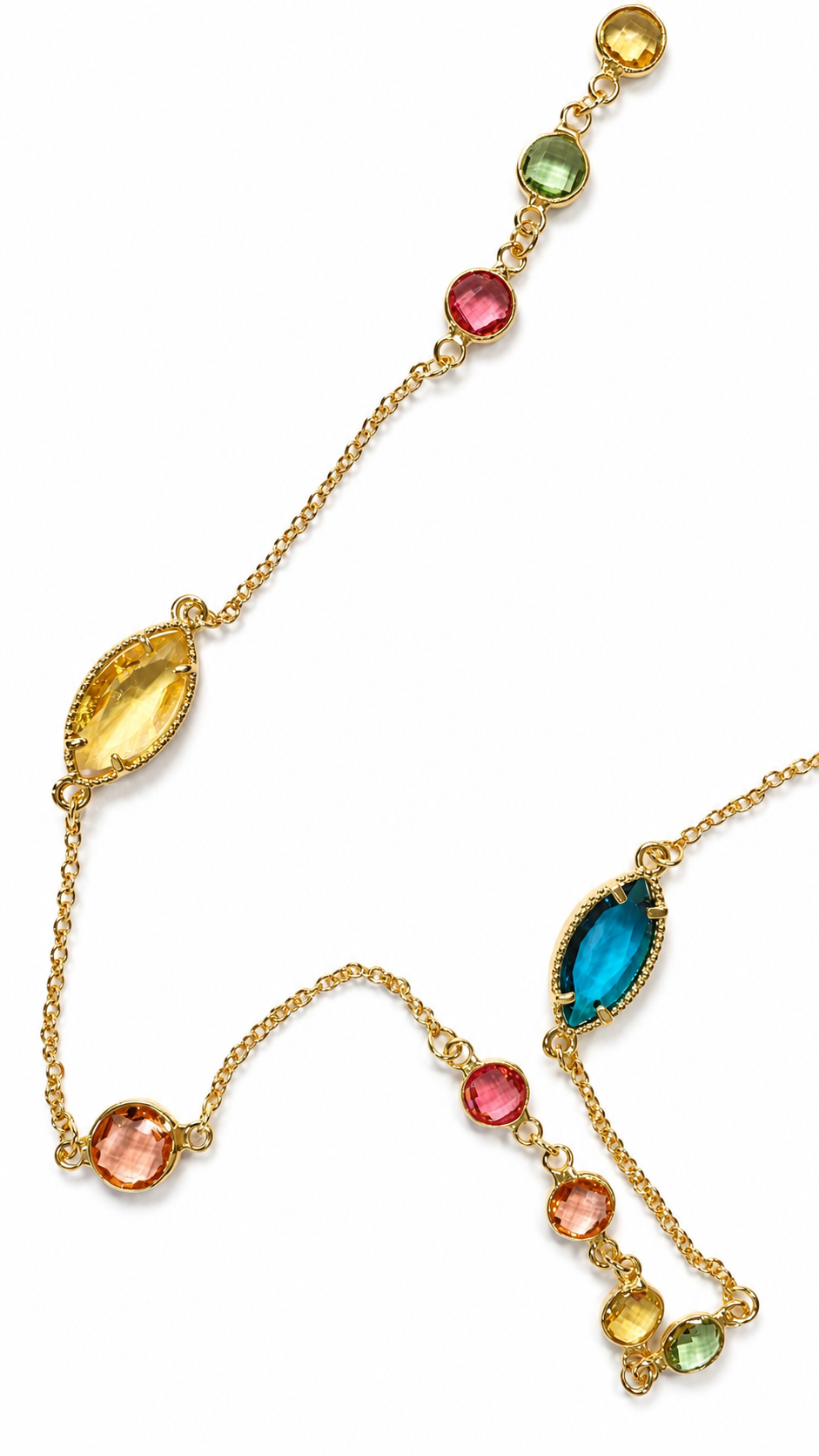 Sunset Crystal Necklace