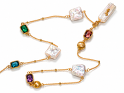 Pearl Mosaic Necklace