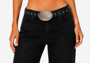 Black Oak Leather Belt