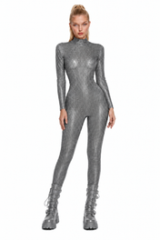 Grey Sparkle Jumpsuit