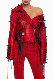Red edge jacket