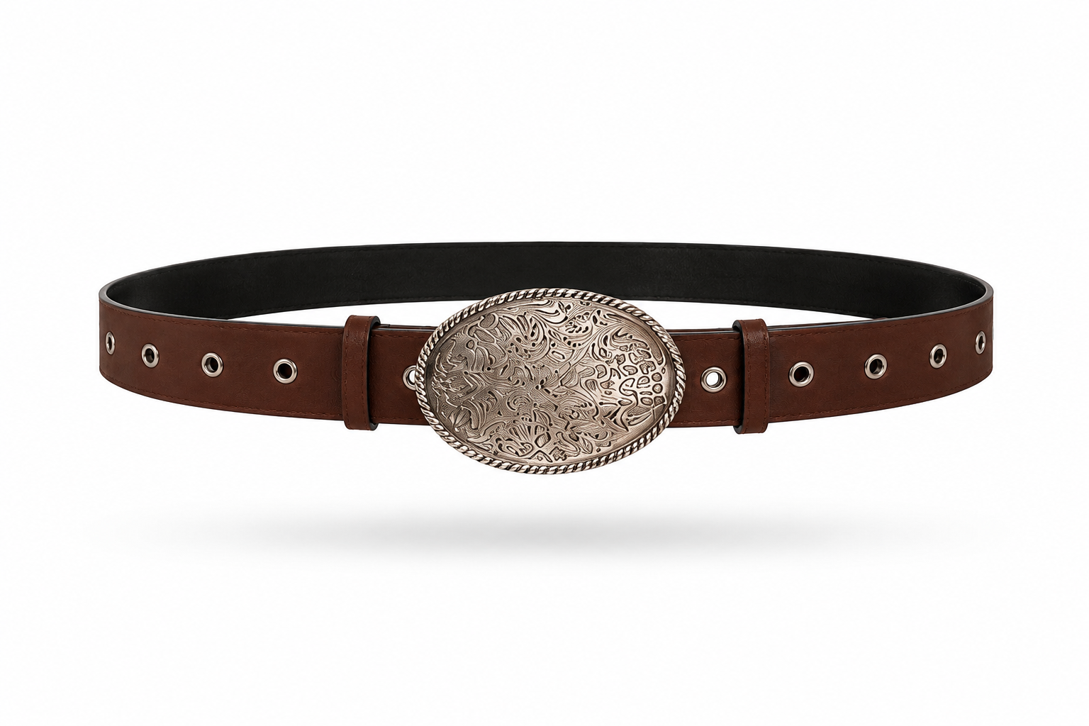 Brown Oak Leather Belt