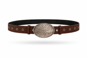 Brown Oak Leather Belt