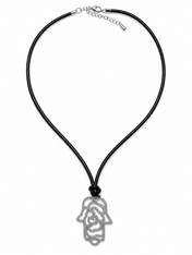Hamsa Rose Pendant