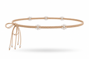 Beige Luna Pearl Belt