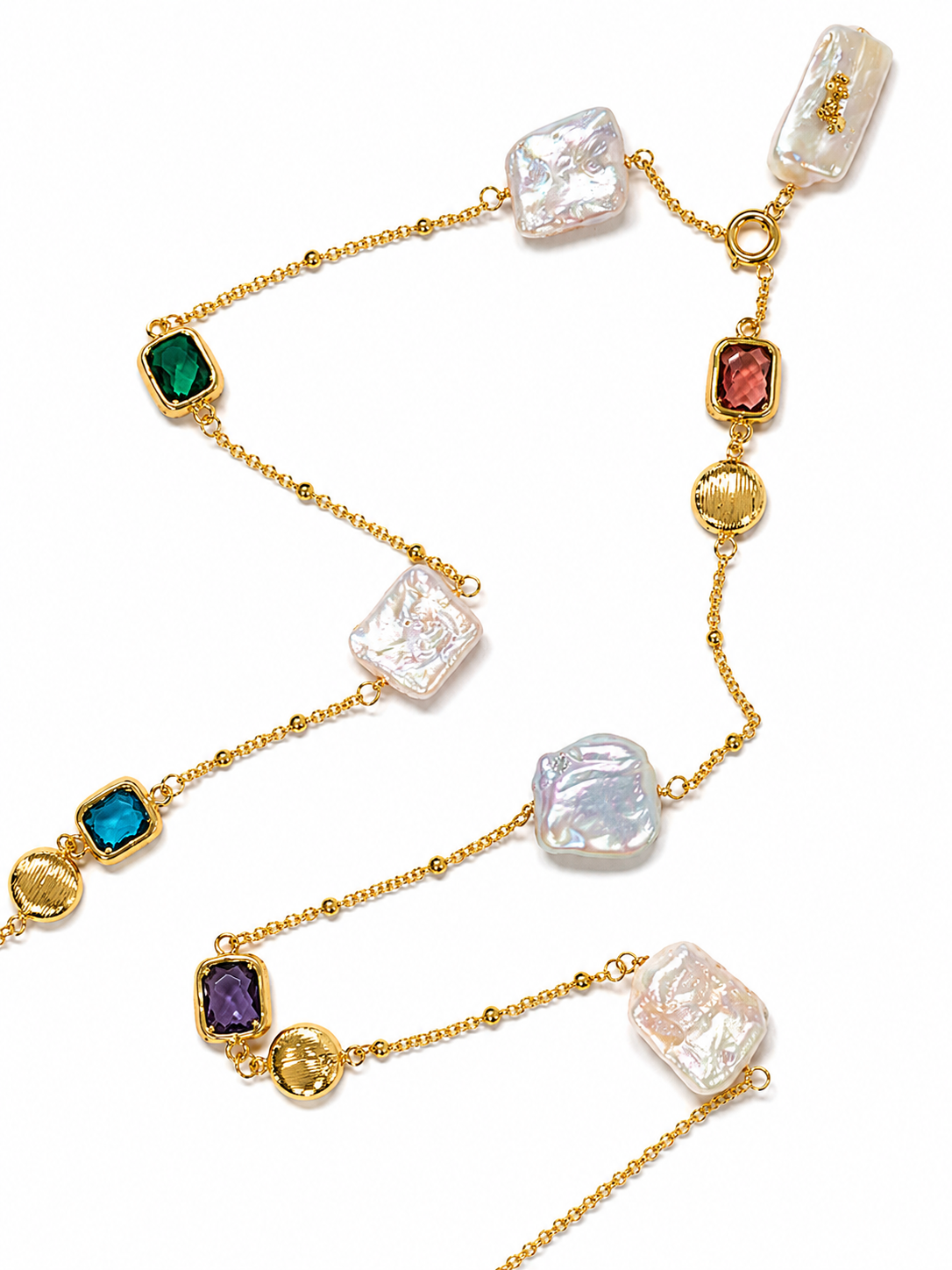 Pearl Mosaic Necklace