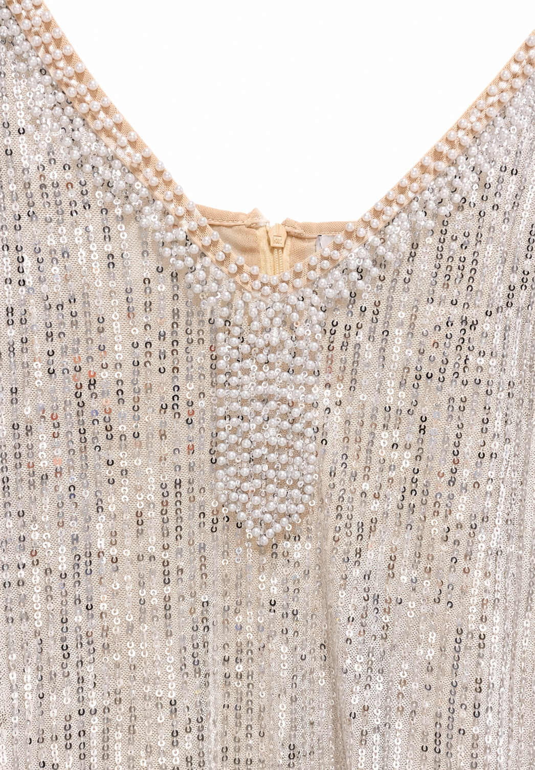 Ivory Pearl Mini Dress
