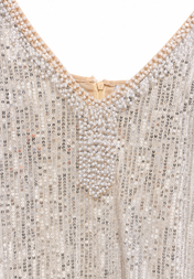 Ivory Pearl Mini Dress