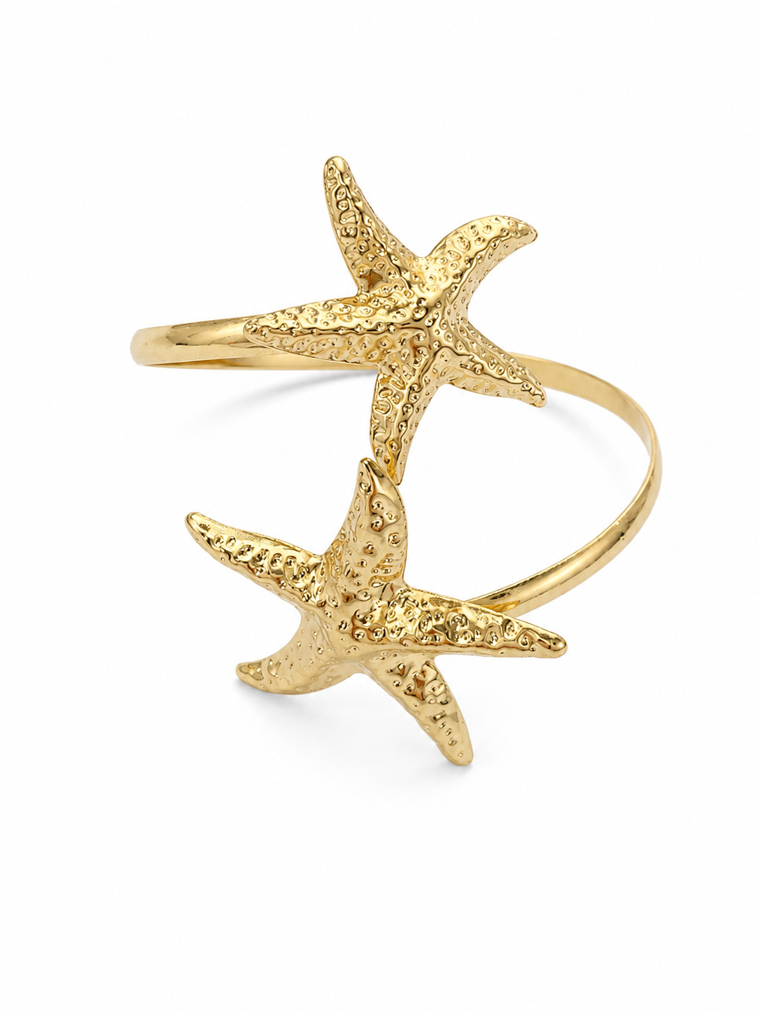 Gold Ocean Star Cuff