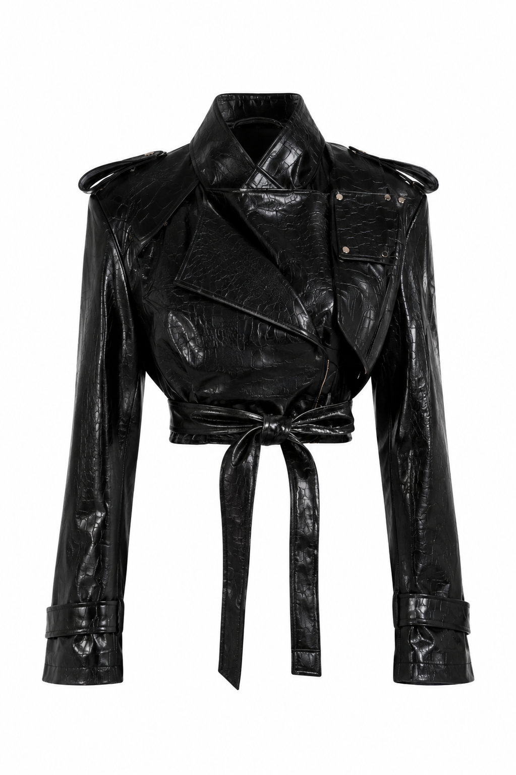 Noir Croc Jacket