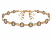 Beige Western Belt