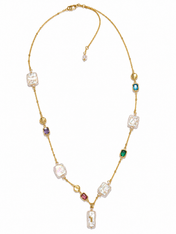Pearl Mosaic Necklace
