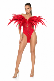 Red Swan Bodysuit
