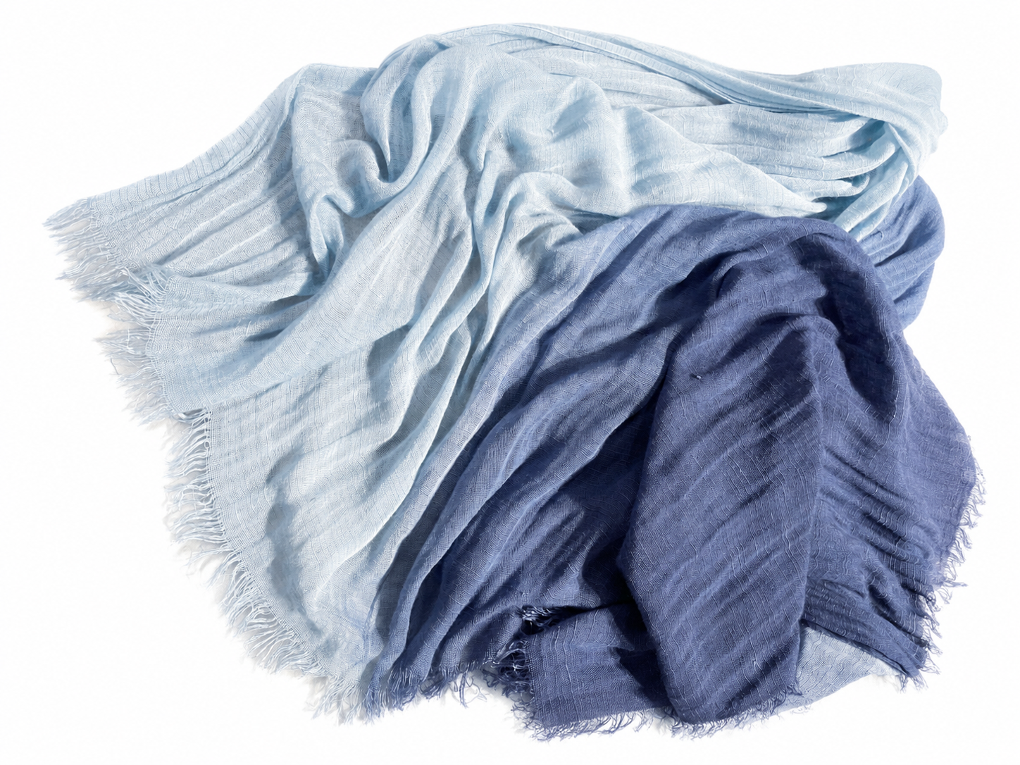 Blue Ombre Scarf