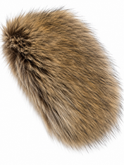 Brown Luxe Faux Fur Scarf