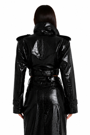 Noir Croc Jacket