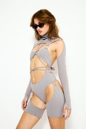 Noir Frame bodysuit