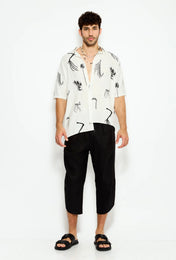 Drop edge pants