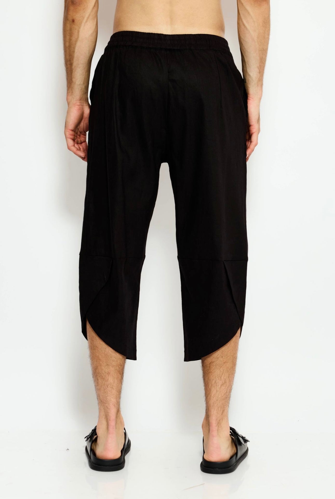 Drop edge pants