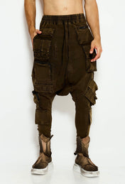 Shadow strap cargo pants