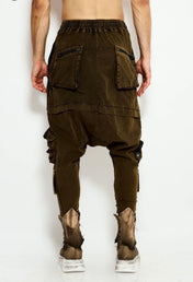 Shadow strap cargo pants