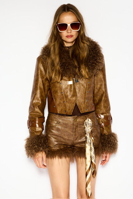 Mocha muse coat