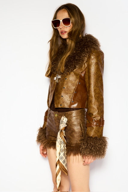 Mocha muse coat