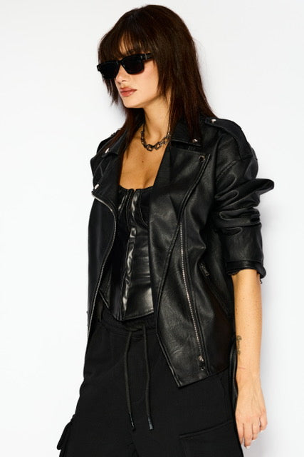Riot leather jacket