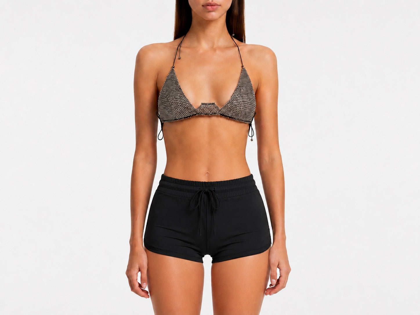 Midnight Mesh Top
