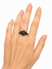 Noir Crest Ring