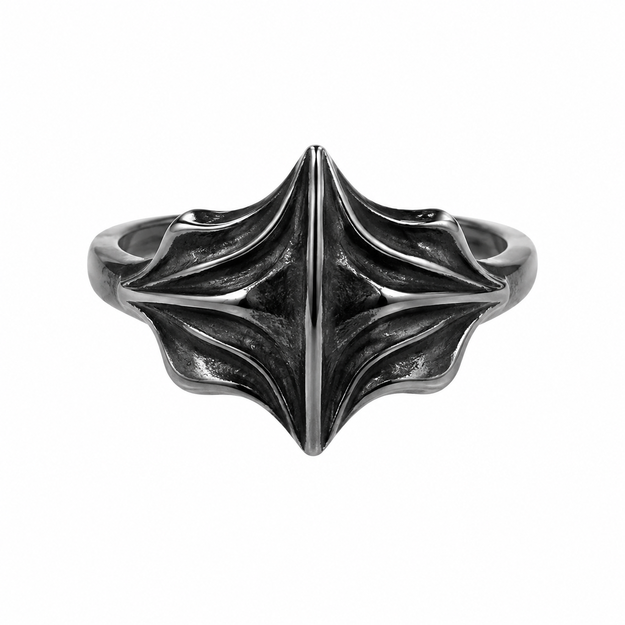 Noir Crest Ring