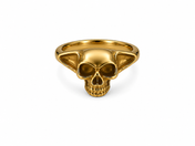 Golden Skull Ring