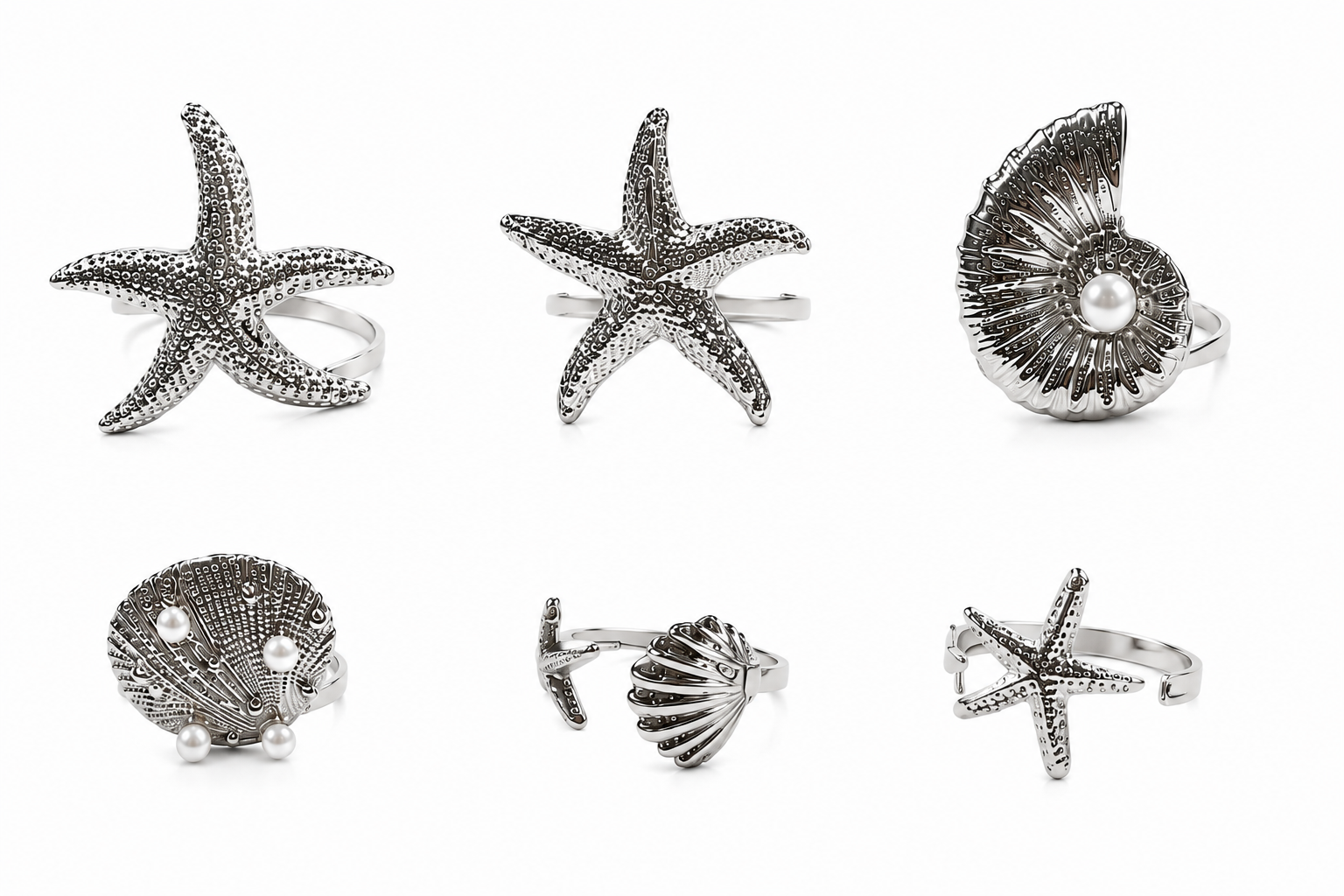 Ocean Set Rings