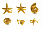 Ocean Treasure Ring Set
