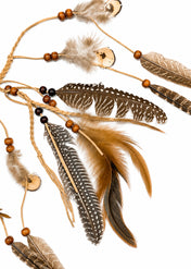 Tribal Feather Headpiece