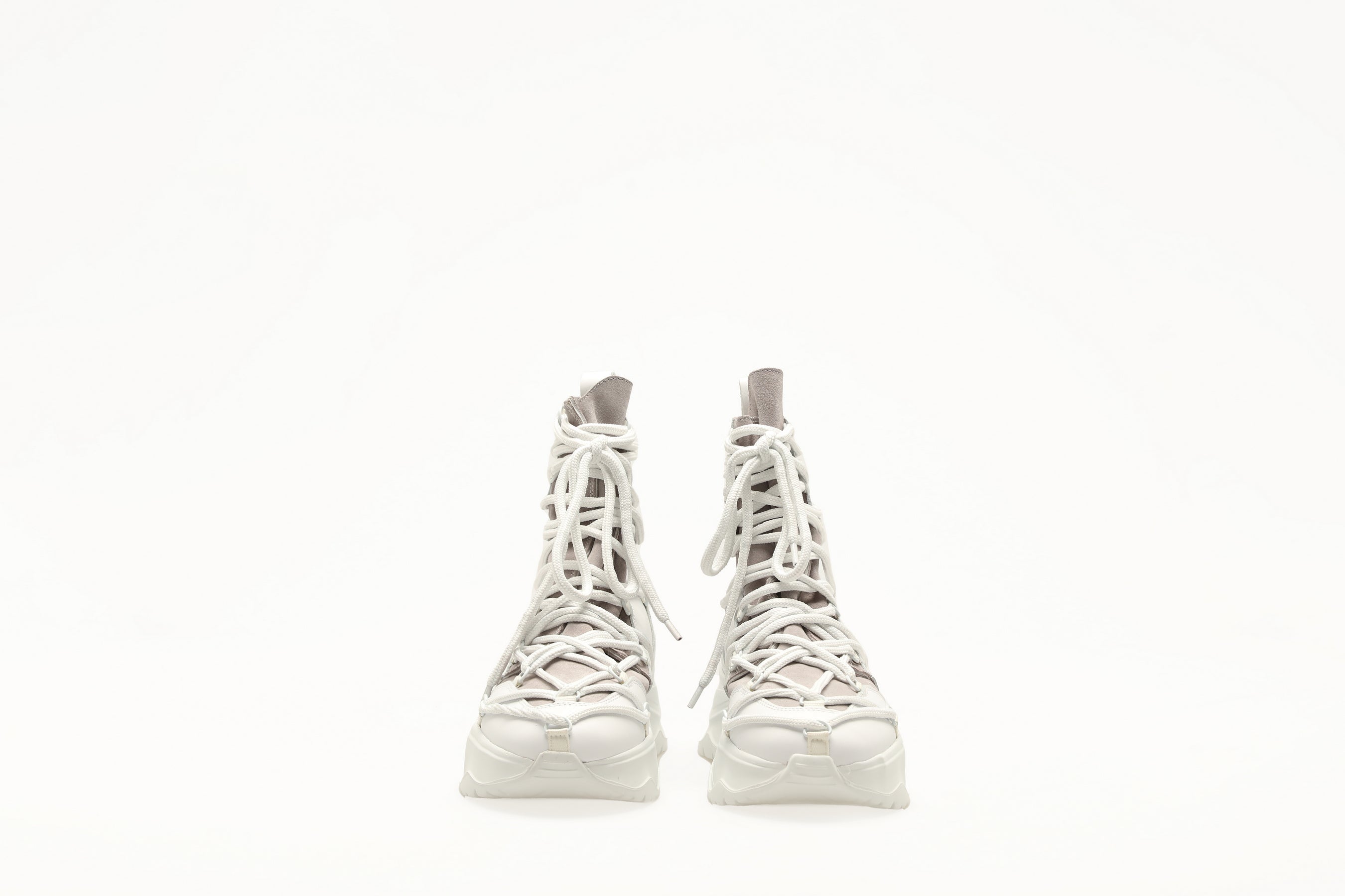 White High Urban Boots