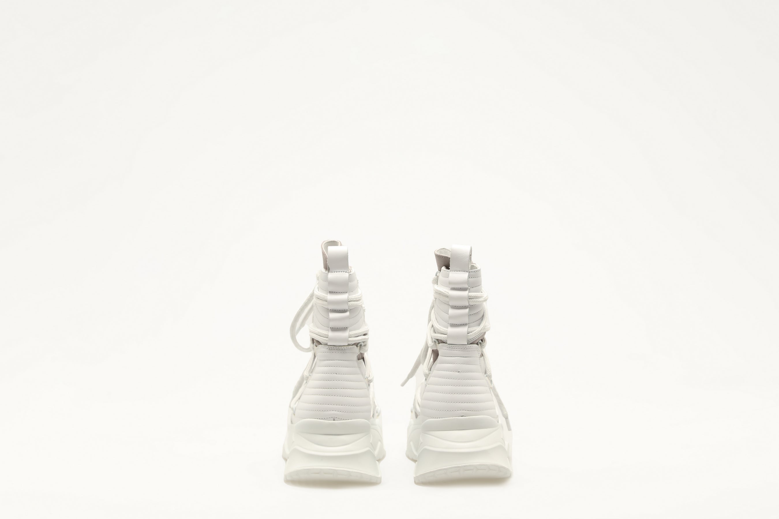 White High Urban Boots